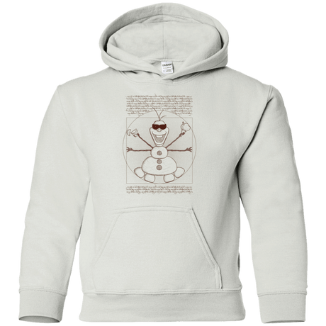 Sweatshirts White / YS Vitruvian Summer Youth Hoodie