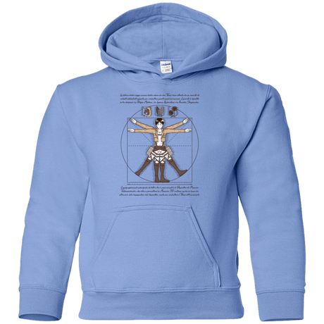 Sweatshirts Carolina Blue / YS VITRUVIAN TRAINEE Youth Hoodie