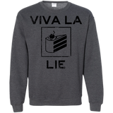 Sweatshirts Dark Heather / S Viva La Lie Crewneck Sweatshirt