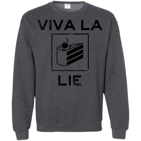 Sweatshirts Dark Heather / S Viva La Lie Crewneck Sweatshirt