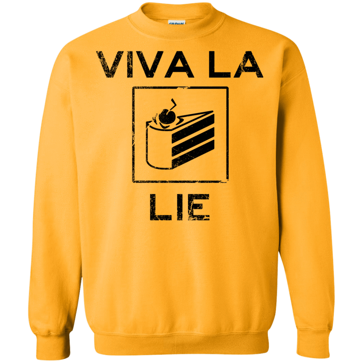 Sweatshirts Gold / S Viva La Lie Crewneck Sweatshirt