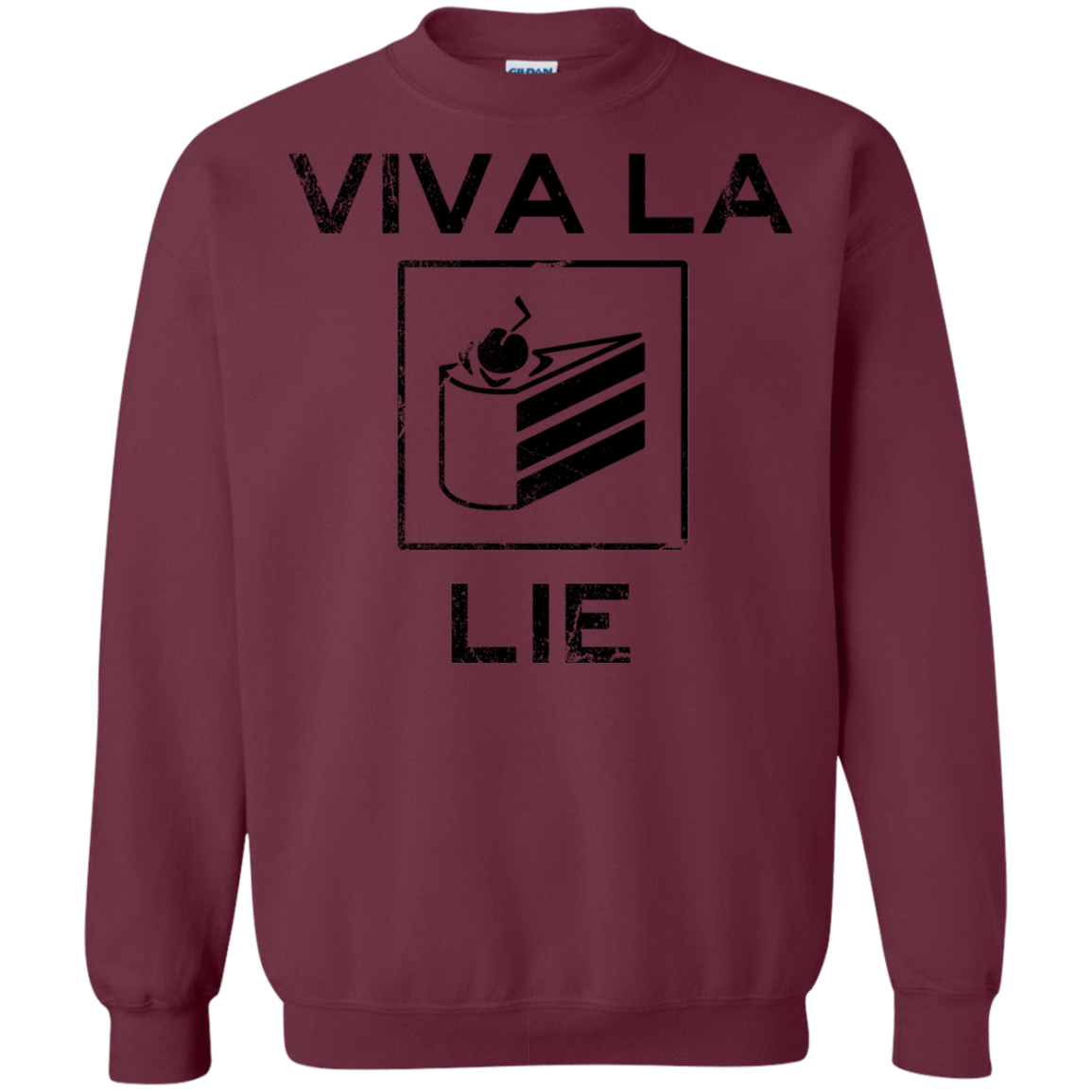 Sweatshirts Maroon / S Viva La Lie Crewneck Sweatshirt