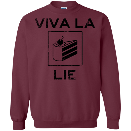 Sweatshirts Maroon / S Viva La Lie Crewneck Sweatshirt