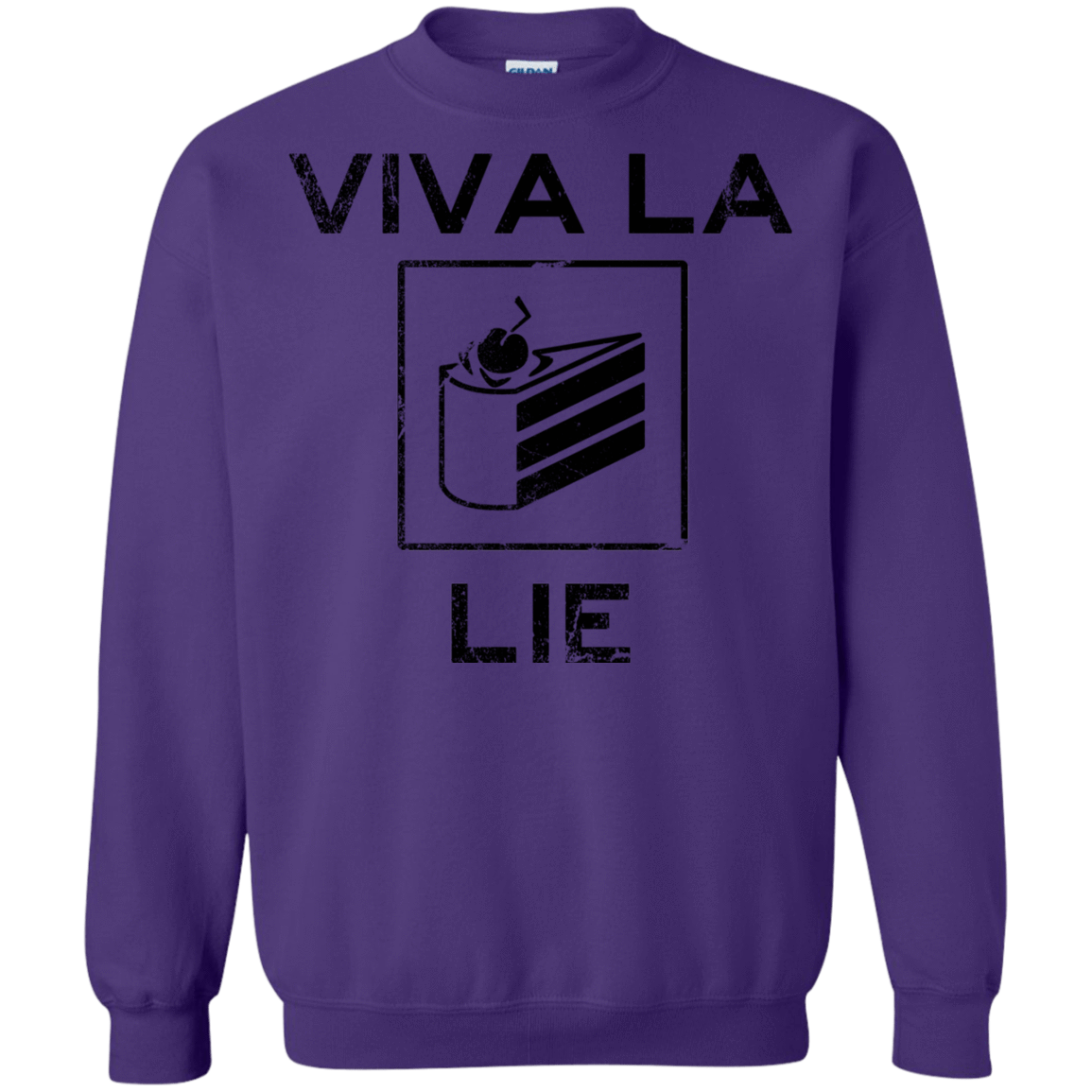 Sweatshirts Purple / S Viva La Lie Crewneck Sweatshirt