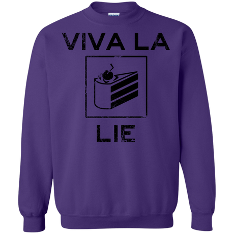Sweatshirts Purple / S Viva La Lie Crewneck Sweatshirt