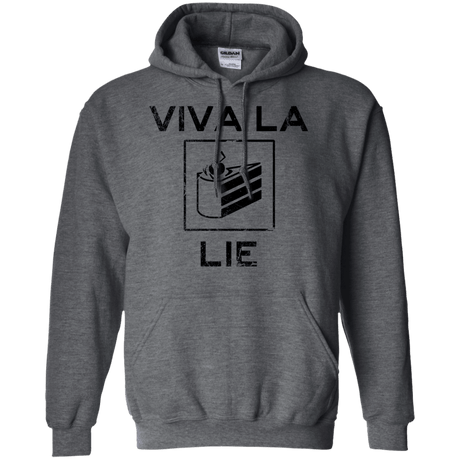 Sweatshirts Dark Heather / S Viva La Lie Pullover Hoodie