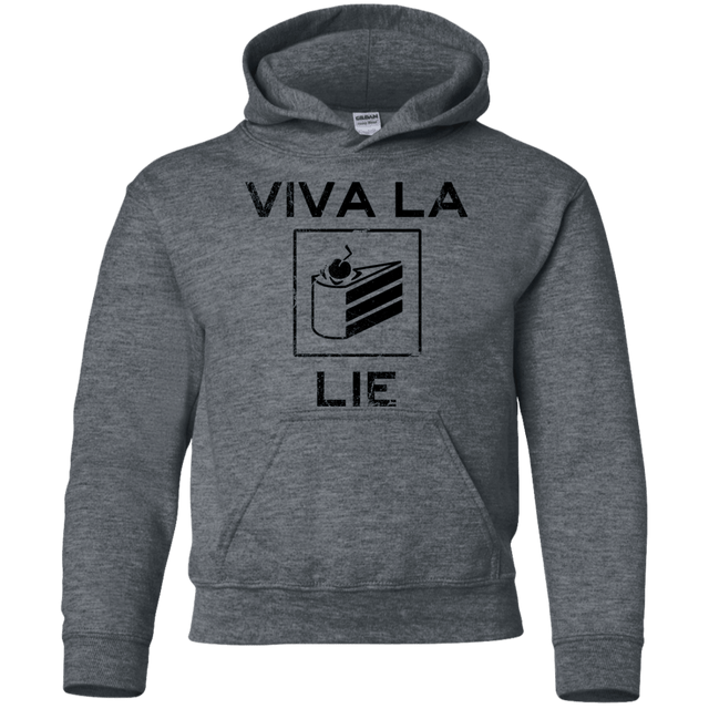 Sweatshirts Dark Heather / YS Viva La Lie Youth Hoodie
