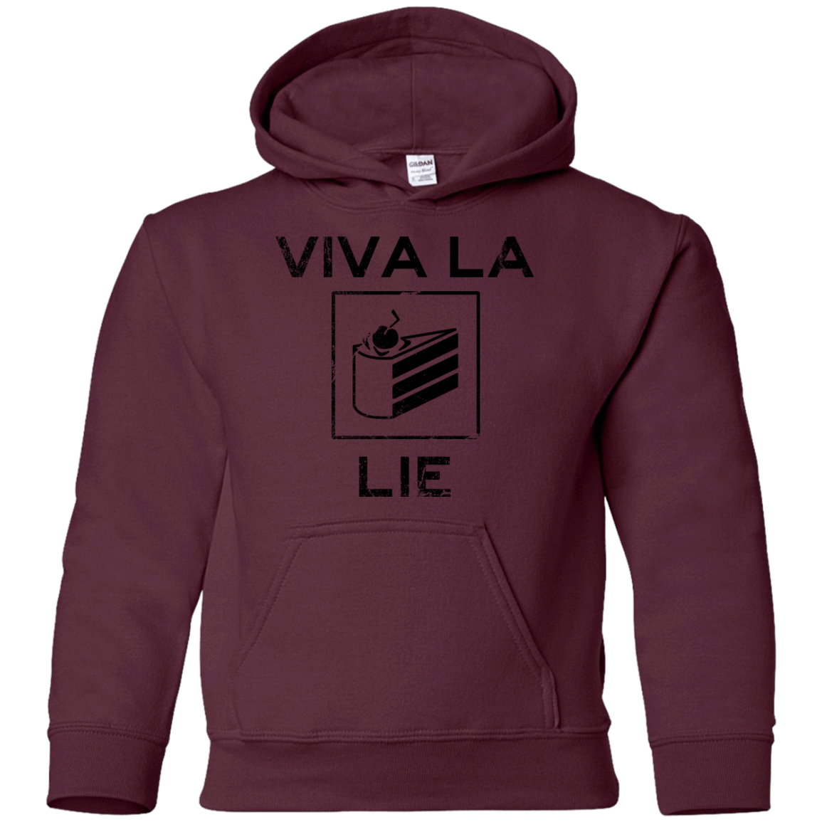 Sweatshirts Maroon / YS Viva La Lie Youth Hoodie