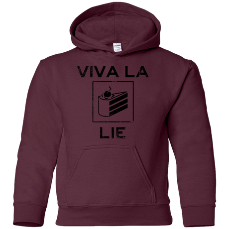 Sweatshirts Maroon / YS Viva La Lie Youth Hoodie