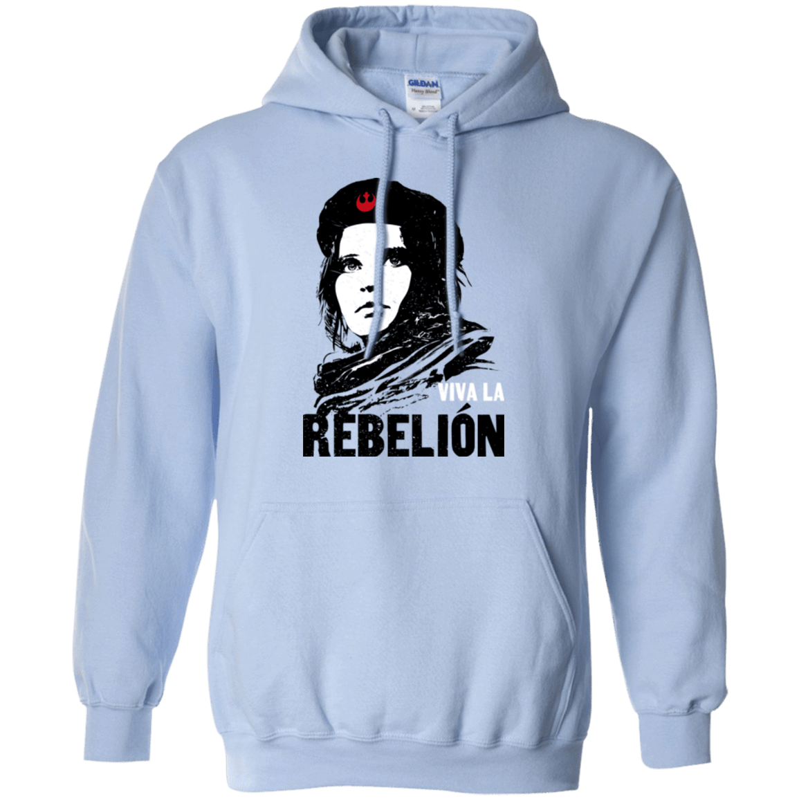 Sweatshirts Light Blue / S Viva la Rebelion Pullover Hoodie