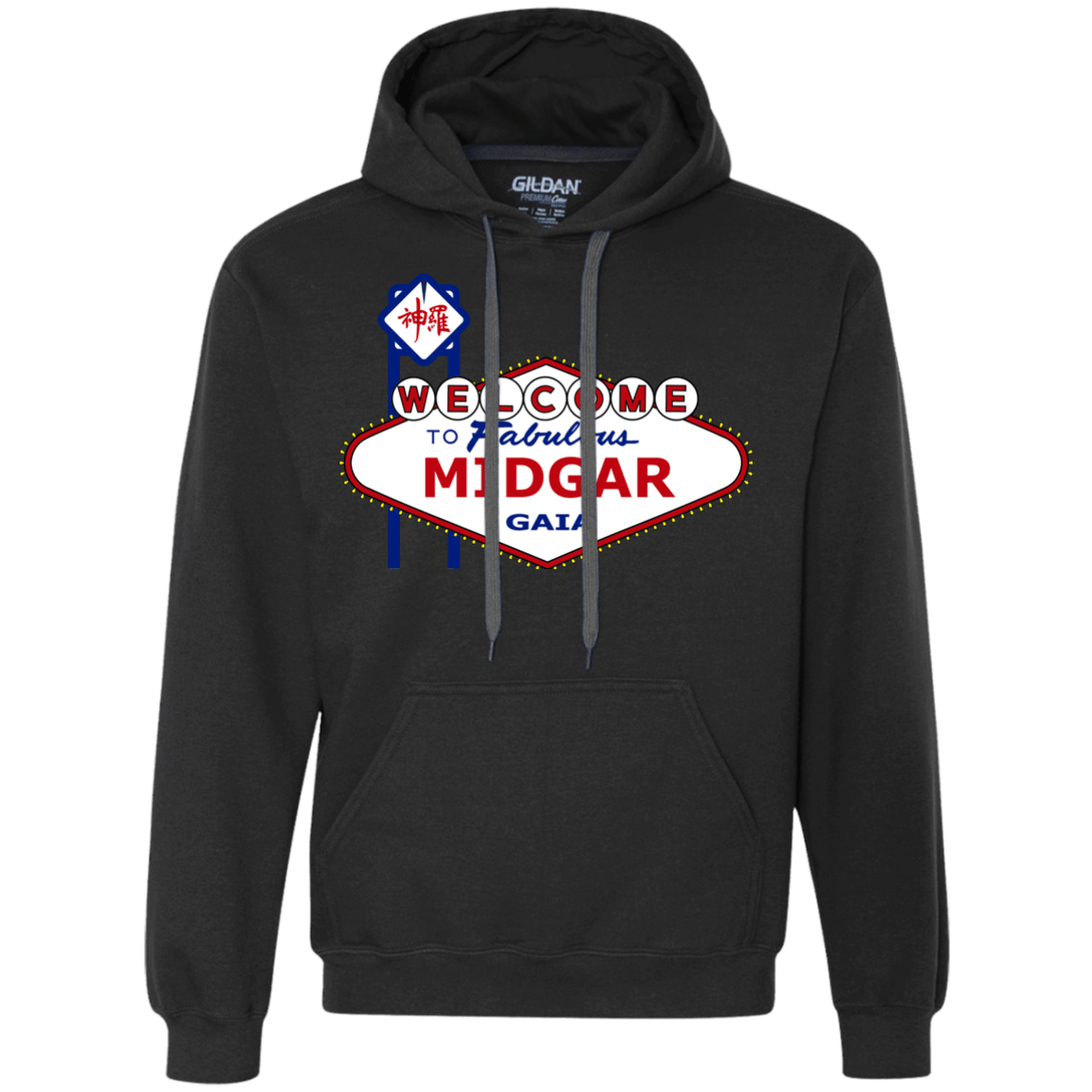 Sweatshirts Black / Small Viva Midgar Premium Fleece Hoodie