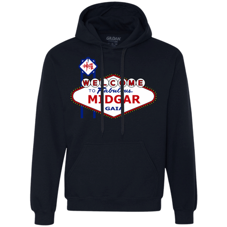 Sweatshirts Navy / Small Viva Midgar Premium Fleece Hoodie