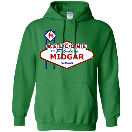 Sweatshirts Irish Green / Small Viva Midgar Pullover Hoodie