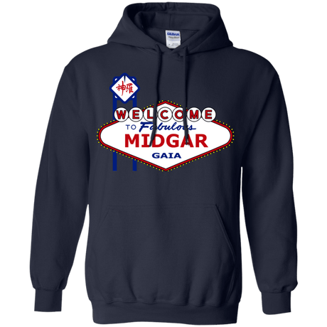 Sweatshirts Navy / Small Viva Midgar Pullover Hoodie
