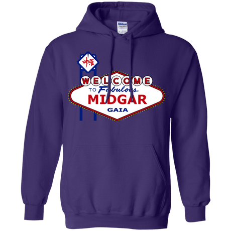 Sweatshirts Purple / Small Viva Midgar Pullover Hoodie