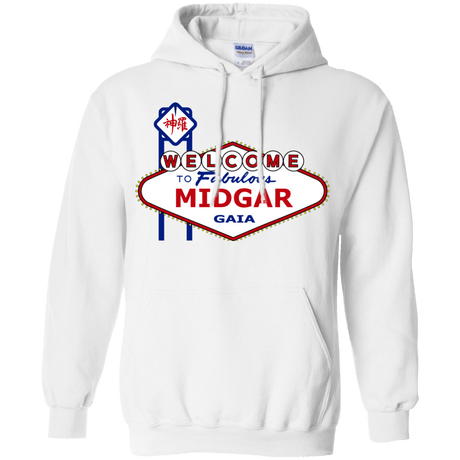 Sweatshirts White / Small Viva Midgar Pullover Hoodie
