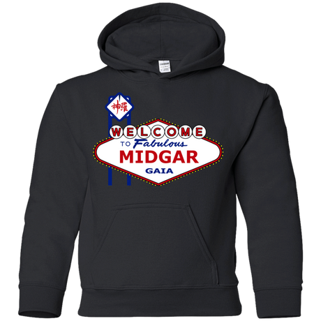 Sweatshirts Black / YS Viva Midgar Youth Hoodie