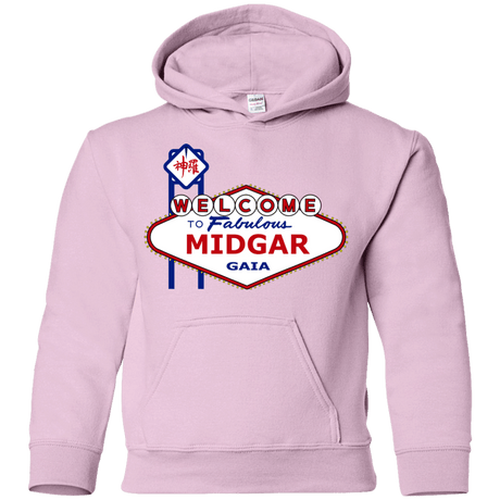 Sweatshirts Light Pink / YS Viva Midgar Youth Hoodie