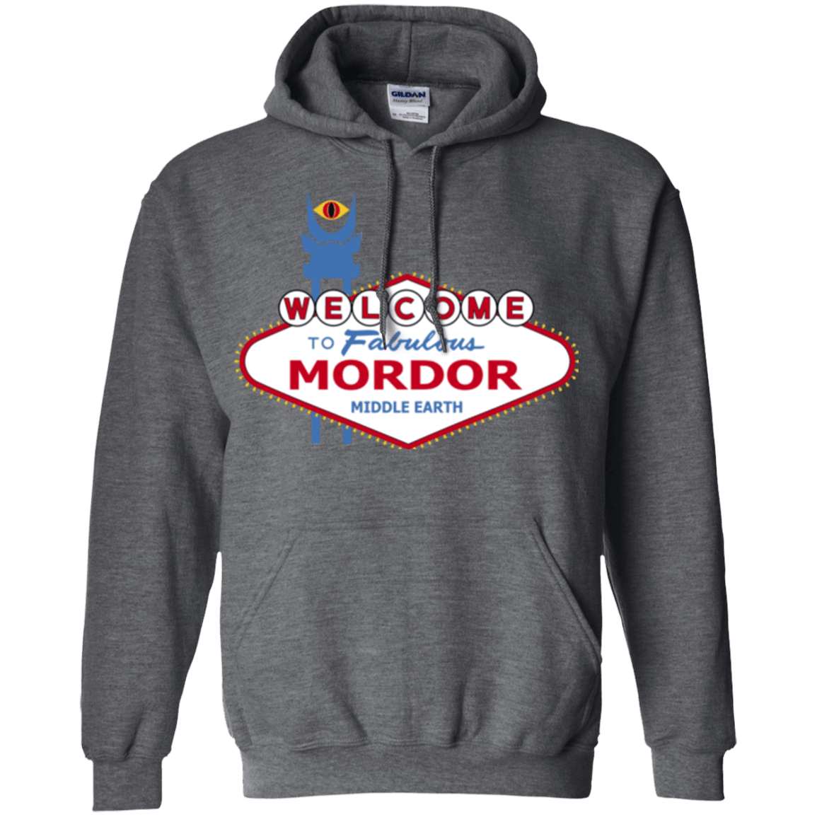 Sweatshirts Dark Heather / Small Viva Mordor Pullover Hoodie