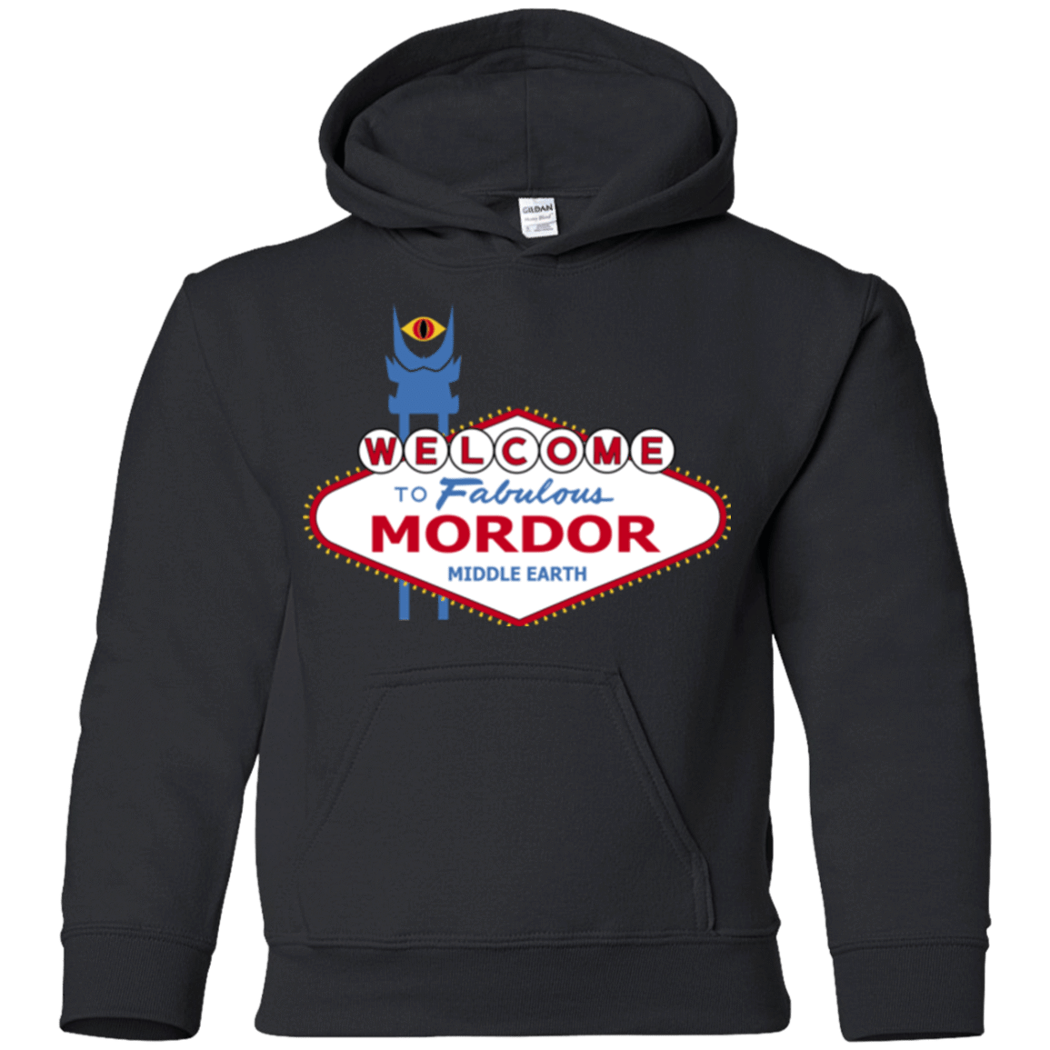Sweatshirts Black / YS Viva Mordor Youth Hoodie