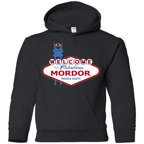 Sweatshirts Black / YS Viva Mordor Youth Hoodie