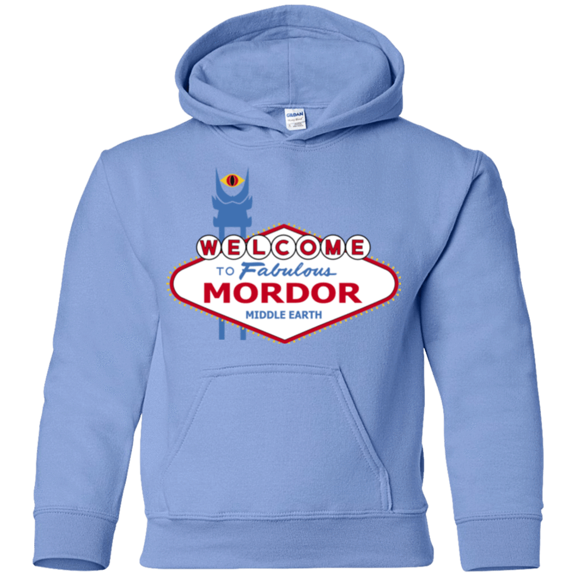 Sweatshirts Carolina Blue / YS Viva Mordor Youth Hoodie