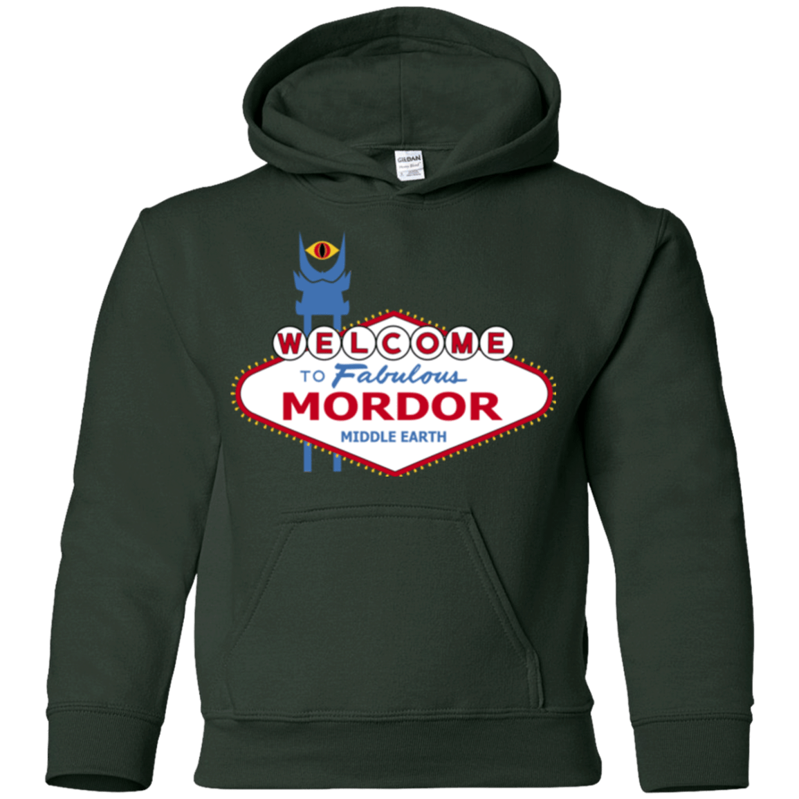 Sweatshirts Forest Green / YS Viva Mordor Youth Hoodie