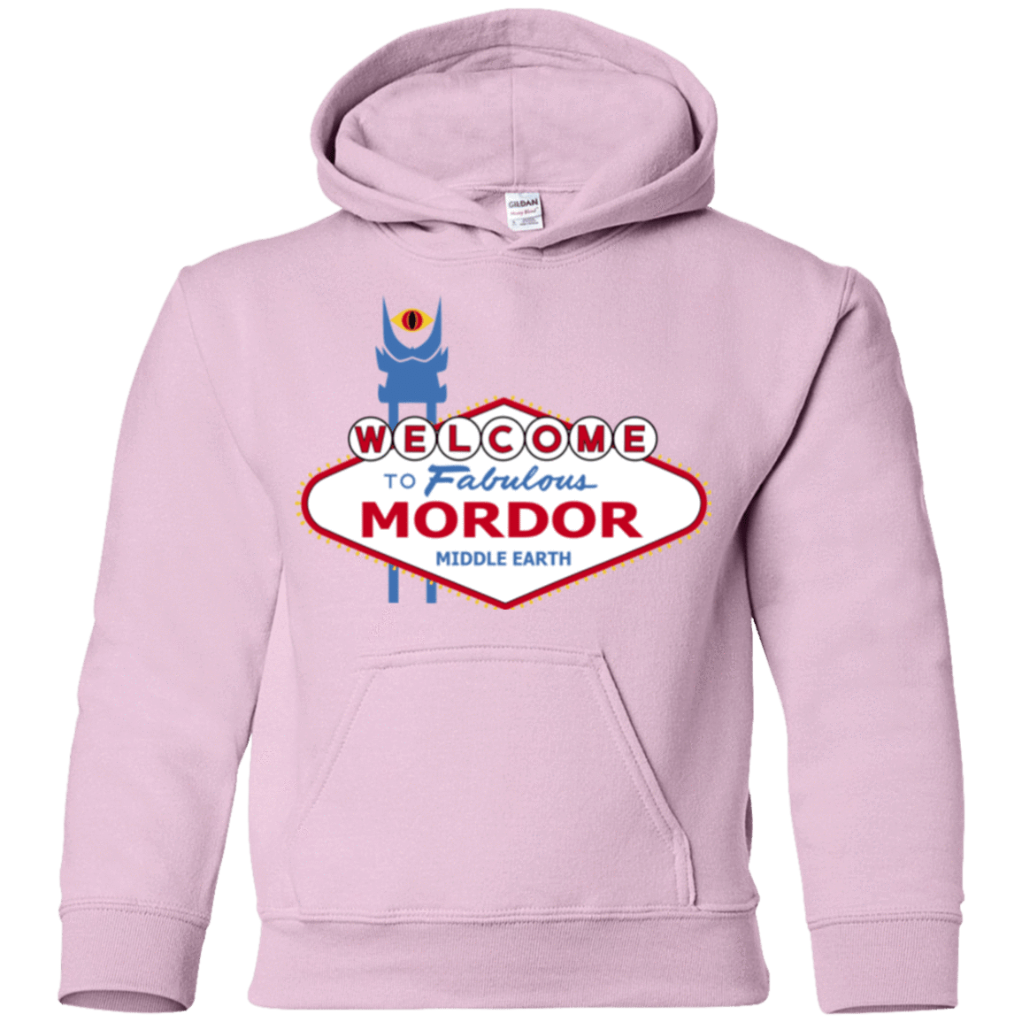 Sweatshirts Light Pink / YS Viva Mordor Youth Hoodie