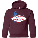Sweatshirts Maroon / YS Viva Mordor Youth Hoodie