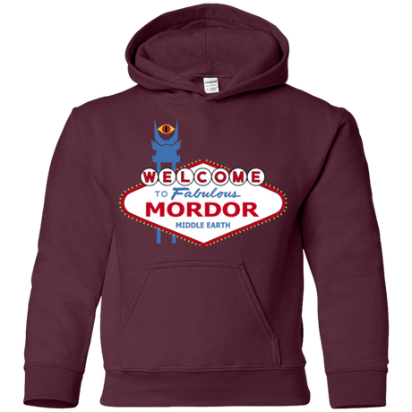 Sweatshirts Maroon / YS Viva Mordor Youth Hoodie