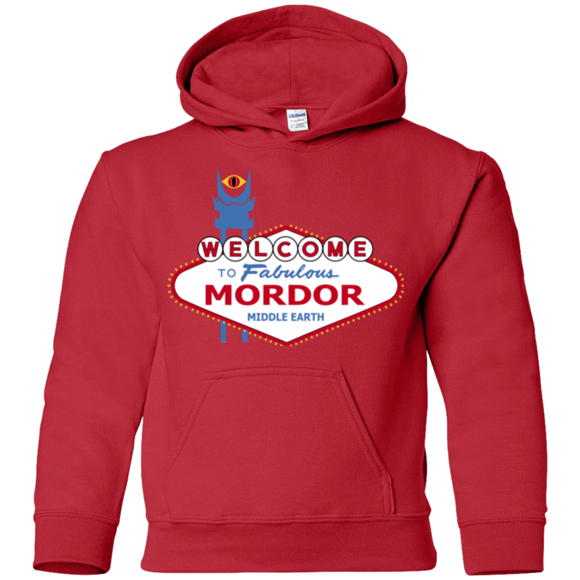 Sweatshirts Red / YS Viva Mordor Youth Hoodie