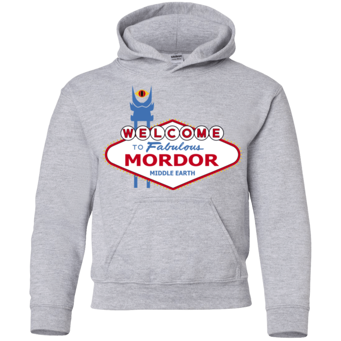 Sweatshirts Sport Grey / YS Viva Mordor Youth Hoodie