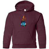 Sweatshirts Maroon / YS VIVI Youth Hoodie