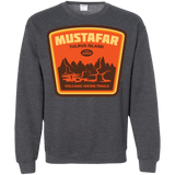 Sweatshirts Dark Heather / Small Volcanic Hiking Trails Crewneck Sweatshirt