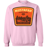 Sweatshirts Light Pink / Small Volcanic Hiking Trails Crewneck Sweatshirt