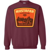 Sweatshirts Maroon / Small Volcanic Hiking Trails Crewneck Sweatshirt