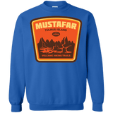 Sweatshirts Royal / Small Volcanic Hiking Trails Crewneck Sweatshirt