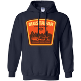 Sweatshirts Navy / Small Volcanic Hiking Trails Pullover Hoodie