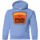 Sweatshirts Carolina Blue / YS Volcanic Hiking Trails Youth Hoodie