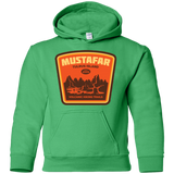 Sweatshirts Irish Green / YS Volcanic Hiking Trails Youth Hoodie