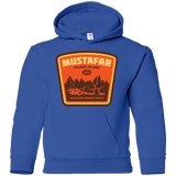 Sweatshirts Royal / YS Volcanic Hiking Trails Youth Hoodie