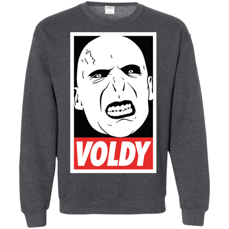 Sweatshirts Dark Heather / Small Voldy Crewneck Sweatshirt