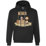 Sweatshirts Black / Small Volleyball Help Premium Fleece Hoodie