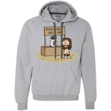 Sweatshirts Sport Grey / Small Volleyball Help Premium Fleece Hoodie