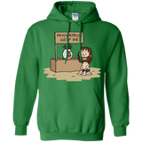 Sweatshirts Irish Green / Small Volleyball Help Pullover Hoodie