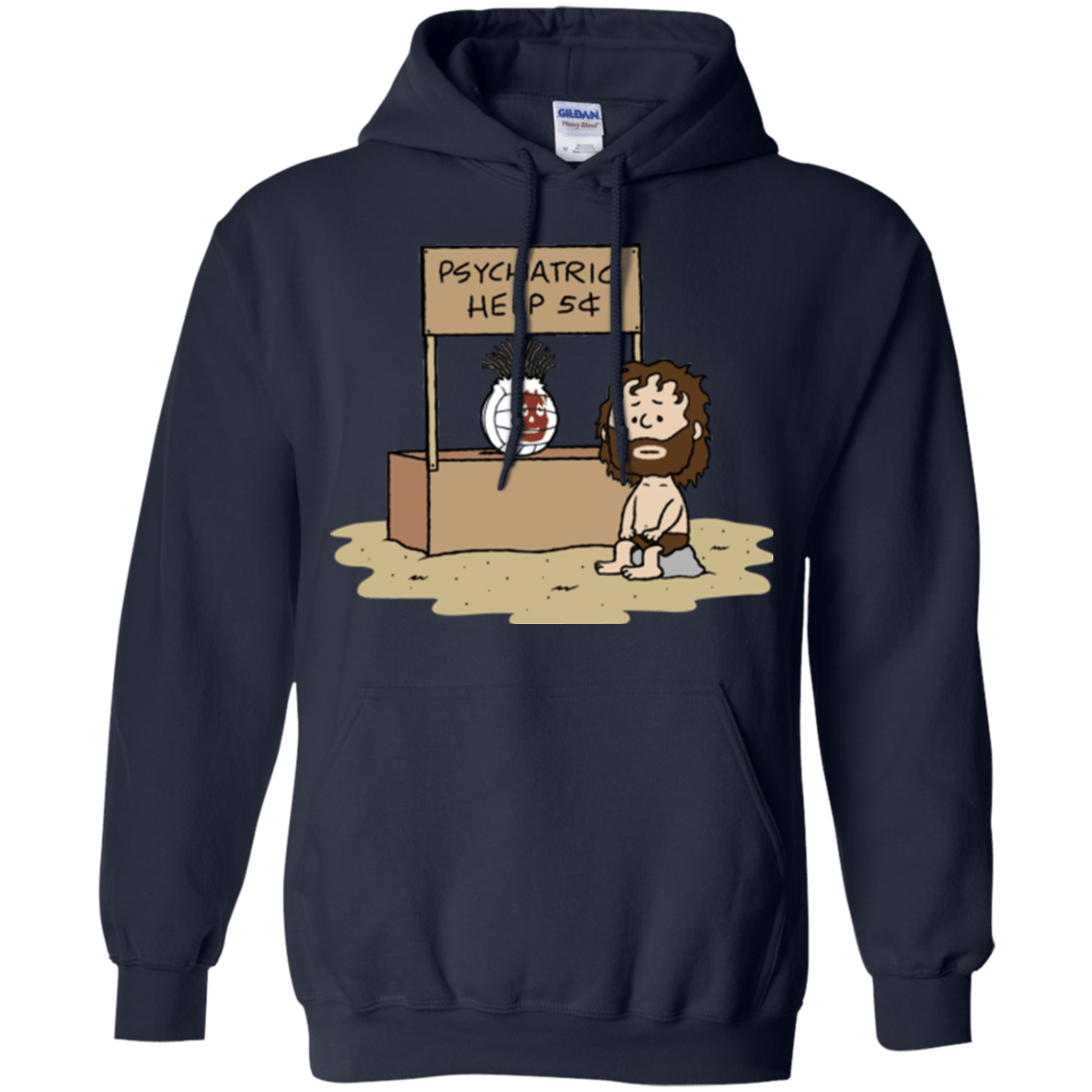 Sweatshirts Navy / Small Volleyball Help Pullover Hoodie