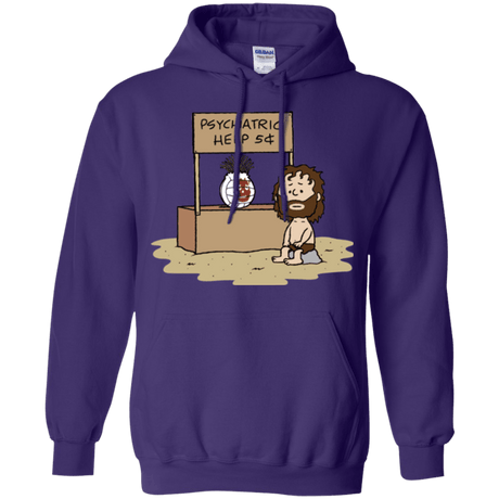 Sweatshirts Purple / Small Volleyball Help Pullover Hoodie