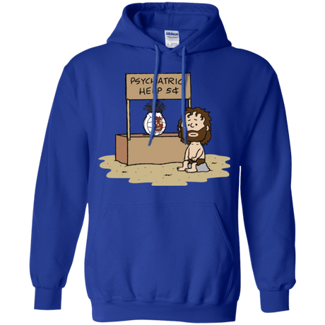 Sweatshirts Royal / Small Volleyball Help Pullover Hoodie