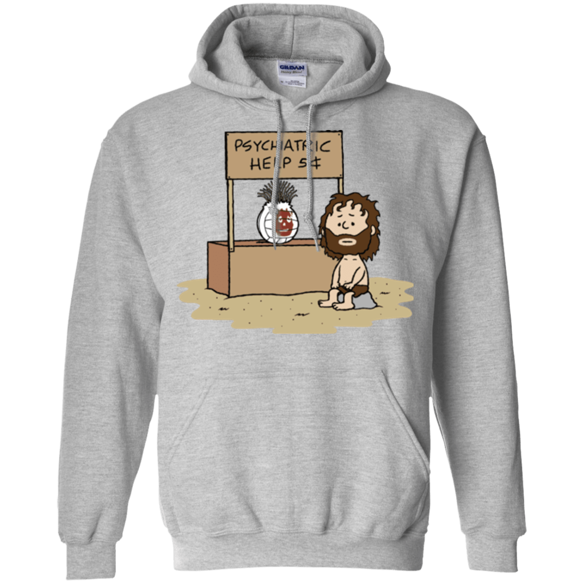 Sweatshirts Sport Grey / Small Volleyball Help Pullover Hoodie