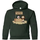 Sweatshirts Forest Green / YS Volleyball Help Youth Hoodie